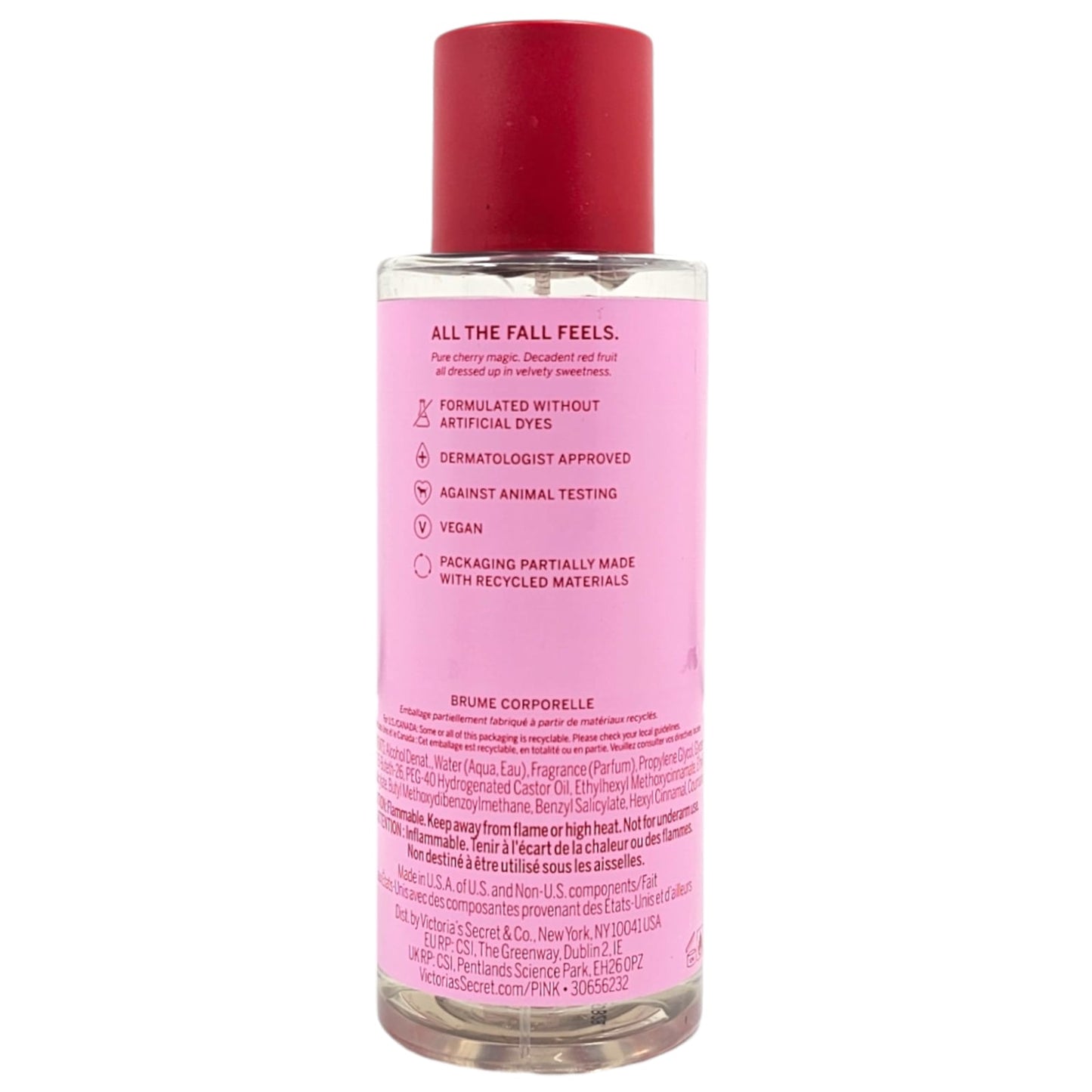 Body Mist Oh, Cherry Pink Victoria's Secret
